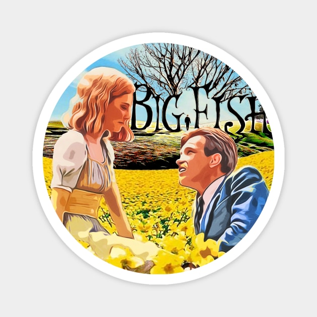 Big Fish Movie Design Magnet by 3 Guys and a Flick